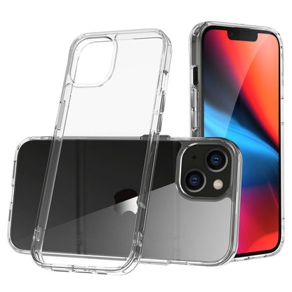 For Apple iPhone SE 3 (2022) SE/8/7 Shockproof Slim Crystal Clear Transparent Hybrid Cover with Enhanced Drop Protection Case Cover Clear