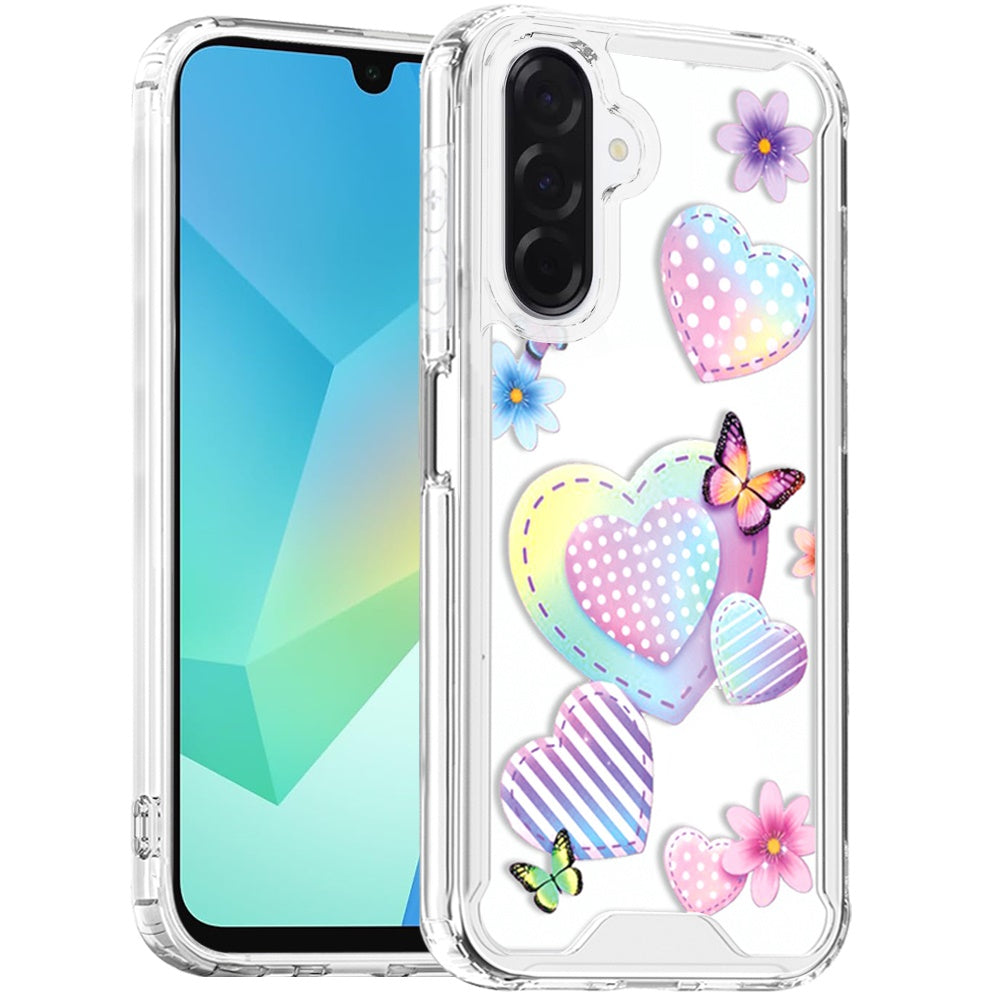 For Samsung Galaxy A16 5G Beautiful TPU Design, Slim Shockproof Soft Cover for Women and Girls, Stylish Protective Case Cover