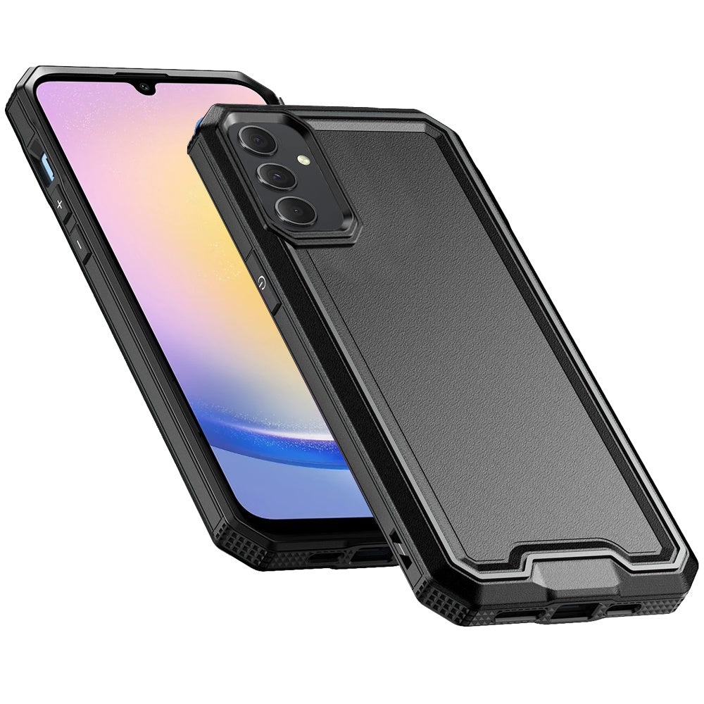 For Samsung Galaxy A16 5G Premium Fused Hybrid Tough Strong Hard PC TPU Rubber Shockproof Drop Protection Impact Case Cover