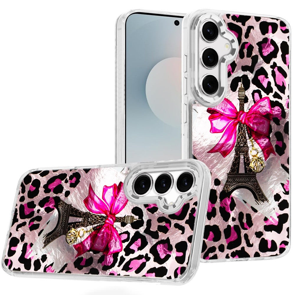 For Samsung Galaxy S25 Fan Edition /Galaxy S25 FE Fashion Beautiful Epoxy Design Hybrid Fashion Stylish TPU Protective, Shockproof Hybrid PC Case Cover