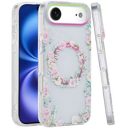 For Apple iPhone 17 Pro Stylish Pattern Fashion IMD Printed Design TPU Slim Shockproof Protective with Magnetic Back Case Cover