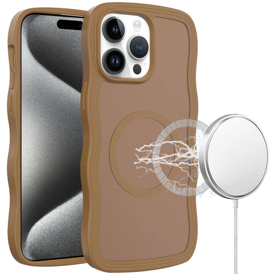 For Apple iPhone 14 Pro Max Grip Hand Magnetic Hybrid Case Shockproof Protection Matte Skin Rubber TPU + PC Case Cover