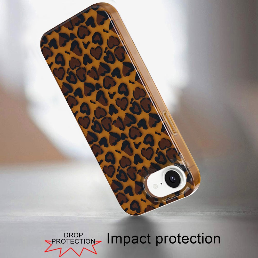 For Apple iPhone 17E /16E Fashion Layer Design Slim IMD TPU Protective, Shockproof Hybrid Stylish Durable Hard PC Case Cover