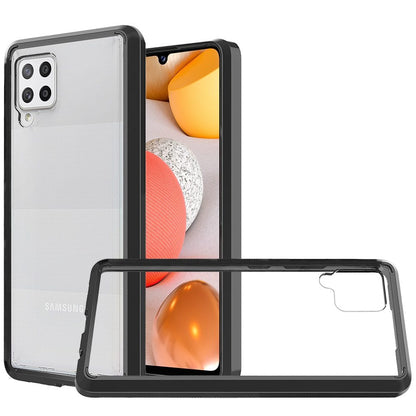Hybrid Slim Crystal Clear, Shock-Absorption Durable Bumper TPU + Hard PC Back, Transparent Design