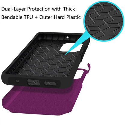 Phone Case for Motorola Moto G Play 5G 2026 Slim Tough Shockproof Heavy Duty Hybrid Armor Anti Slip Durable Grip Dual Layer TPU Protective Hard Shell Cover