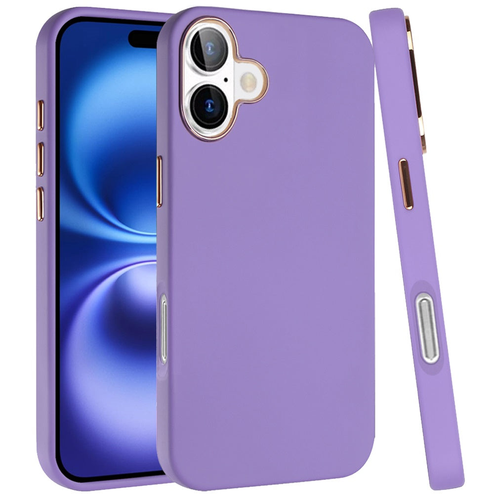For Apple iPhone 17 Hybrid Armor Shockproof, Durable Bumper Rubber Gummy Gel Slick Hard PC Silicone TPU Case Cover