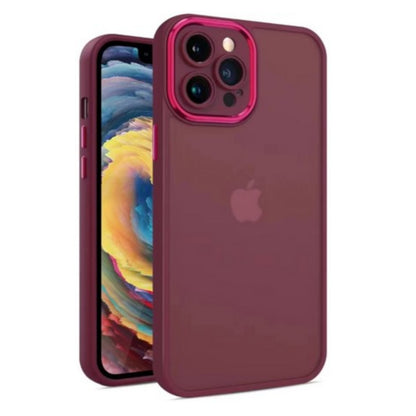 For Samsung Galaxy A16 5G Translucent Hybrid Matte Frosted Slim Fit Ultra-Thin Protective TPU Edges Bumper Frame Case Cover