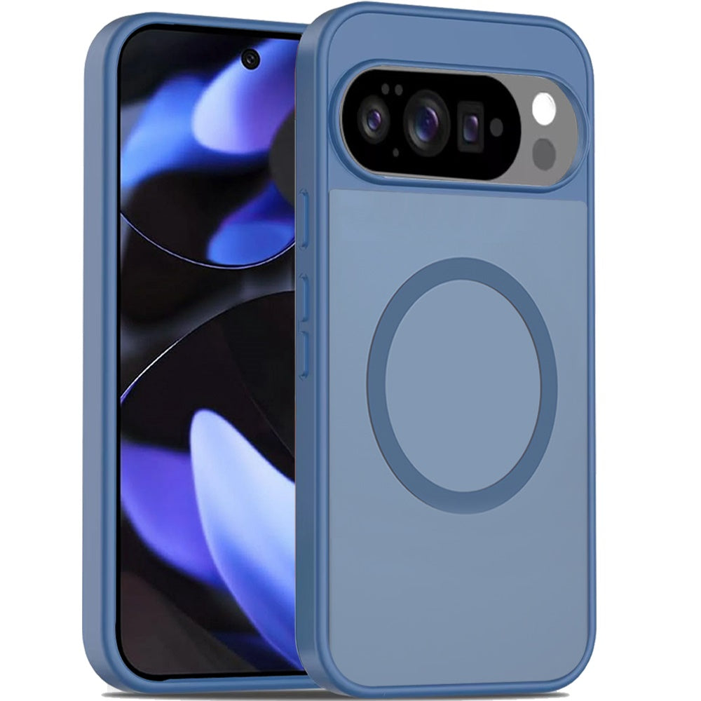 For Google Pixel 10 /Pixel 10 Pro MagSafe Compatible Case Hybrid Soft TPU Bumper Hard Translucent Matte Back Slim Shockproof Case Cover