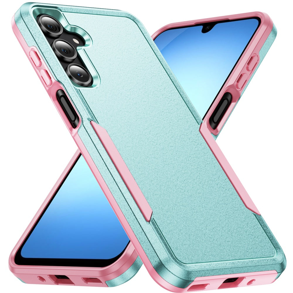 For Samsung Galaxy A17 5G Heavy Duty Shockproof Dual Layer Drop Protection Tough Hybrid Rugged Rubber Armor Defend Case Cover