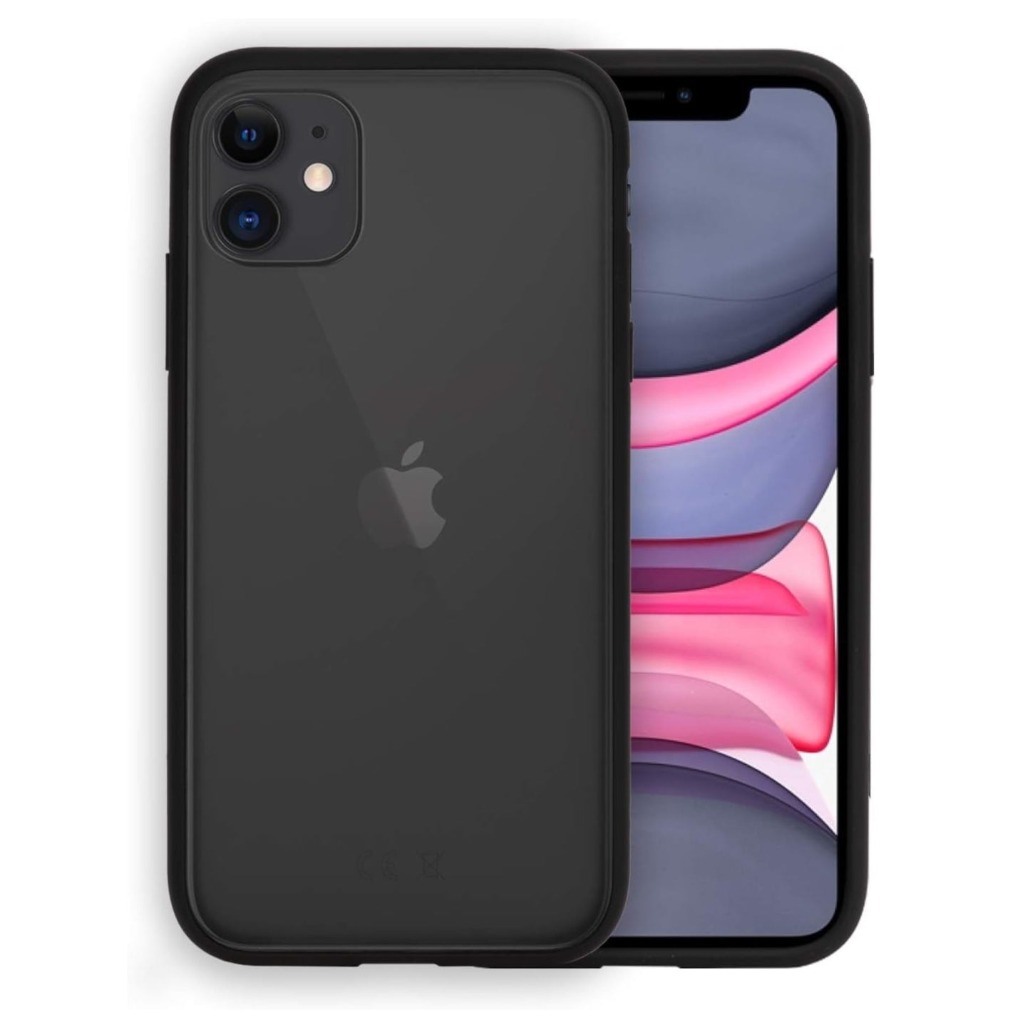 For Samsung Galaxy A16 5G Translucent Hybrid Matte Frosted Slim Fit Ultra-Thin Protective TPU Edges Bumper Frame Case Cover