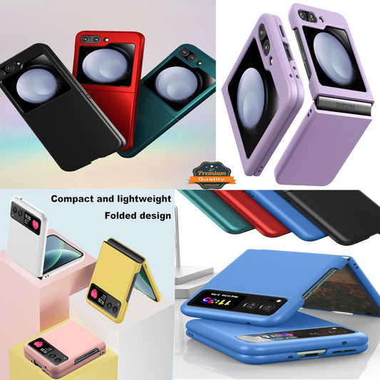 For Motorola Razr+ PLUS (2025 /2024) Slim Thin Hybrid Matte Finish TPU Silicone Case, Soft Grip Shockproof, Non-Slip Rubber Case Cover
