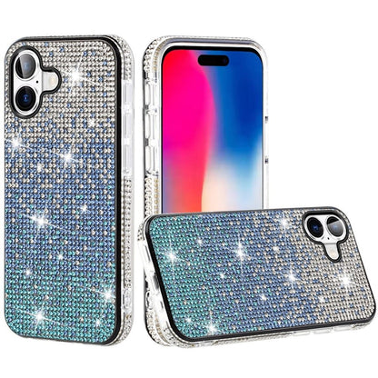 For Samsung Galaxy A16 5G Glitter Bling Ultra Thin TPU Sparkle Diamond Rhinestone Shiny Full Cover Crystal Stones Back Case Cover