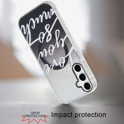 For Samsung Galaxy S22 Durable Fashion IMD Printed Design TPU Slim Shockproof Protective Case with Stylish Pattern Case Cover