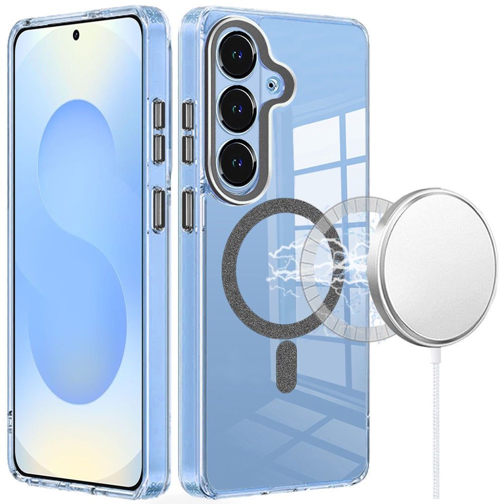 For Apple iPhone 17E /16E Clear Transparent Case Matching Circle Design, Hybrid TPU Hard Shell, Support Magsafe Charger Case Cover
