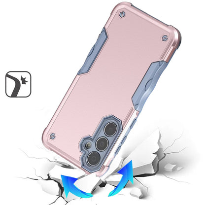 For Samsung Galaxy A36 Slim Tough Shockproof Hybrid Heavy Duty 2in1 Dual Layer TPU Bumper Rugged Rubber Defend Armor Case Cover