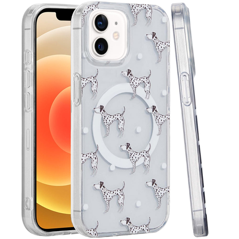 For Apple iPhone 16 (6.1") Durable Fashion IMD Printed Design TPU Slim Shockproof Protective Case with Stylish Pattern Case Cover