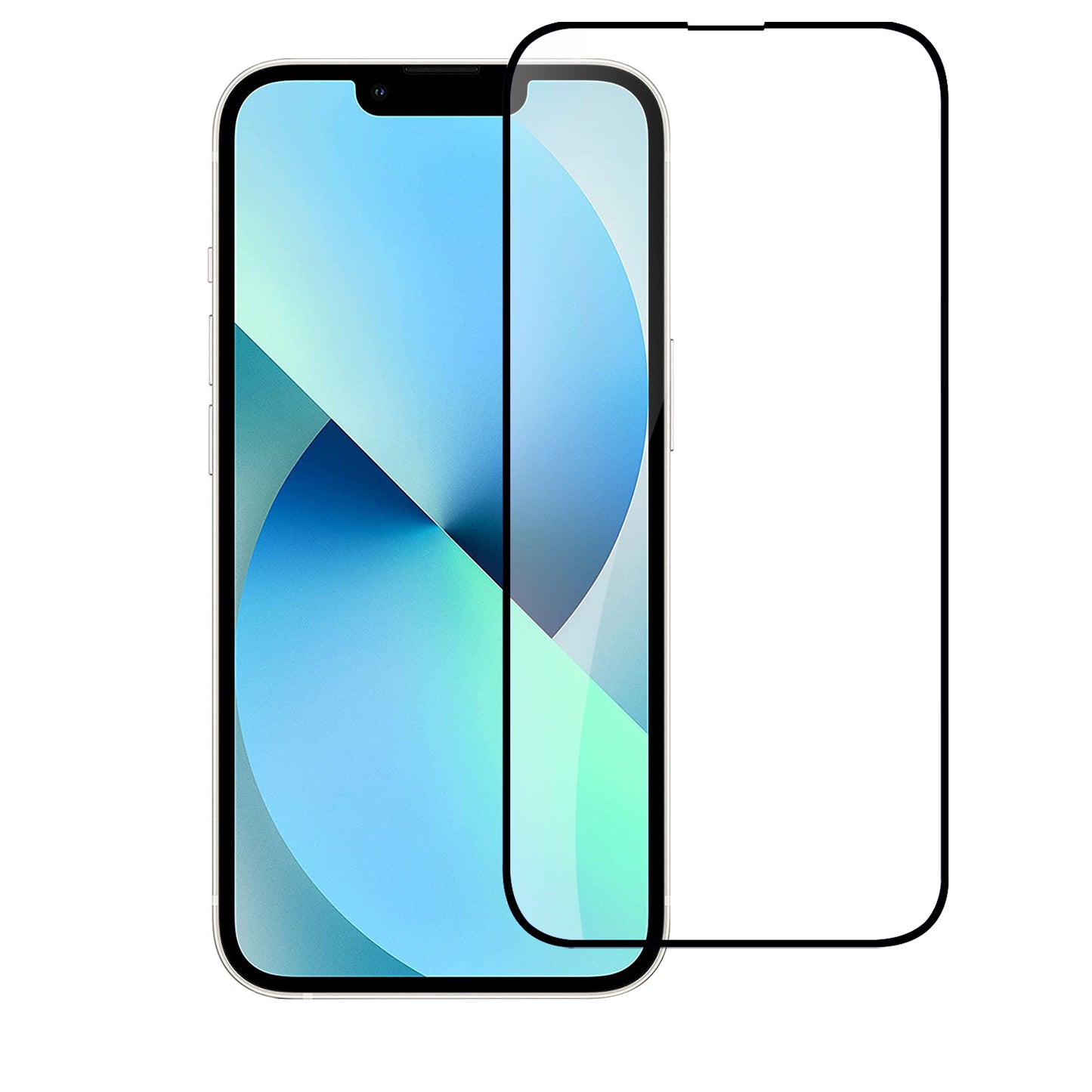 For Google Pixel 9 Pro XL Tempered Glass Screen Protector, Black Edge HD Clear, Scratch Resistant, Anti-Fingerprint, Easy Install, 9H Hardness Case Cover Black