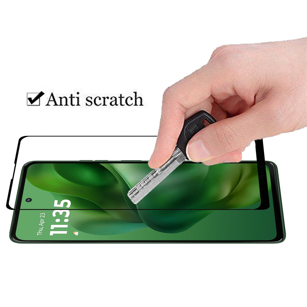 For Google Pixel 10 /Pixel 10 Pro Tempered Glass Screen Protector [Full Coverage] Curved Black Edged 9H Hardness Glass Screen Protector Protector Clear Black