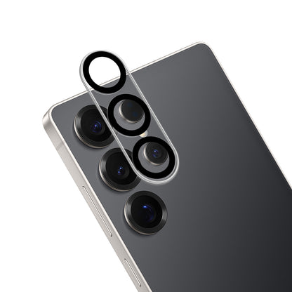 For Samsung Galaxy S26 Ultra Camera Lens Protector HD Clear 2.5D Tempered Glass with Black Edge, Case-Friendly, Ultra-Thin, Easy to Install Protector Clear Black