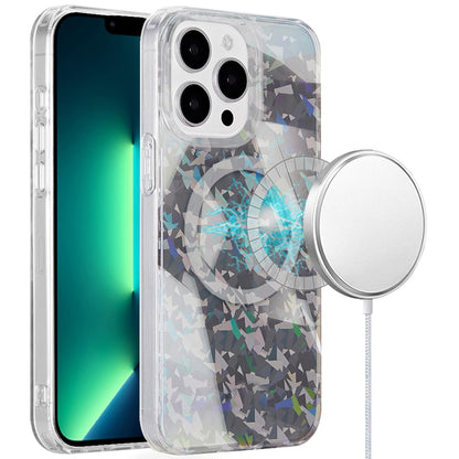 For Apple iPhone 13 Pro Max Double Layer IMD Magnetic Hybrid Shockproof Protection Anti Scratch Durable Design Secure Grip Slim Profile Compatible Design Case Cover