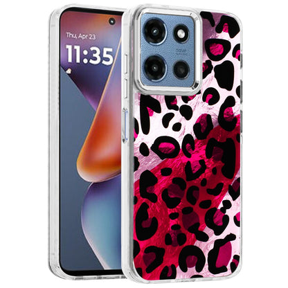 For Motorola Moto G 5G 2025 Fashion Beautiful Epoxy Design Hybrid Fashion Stylish TPU Protective, Shockproof Hybrid PC Case Cover