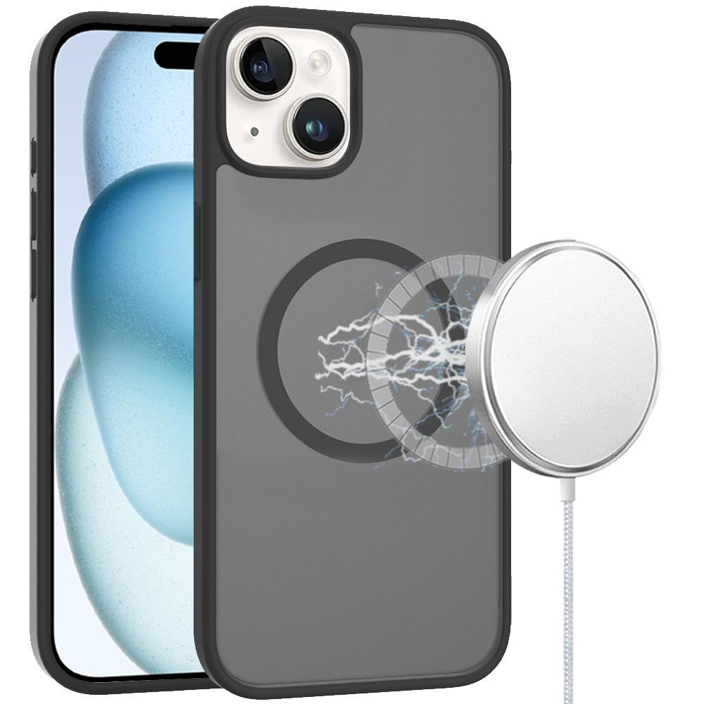 For Samsung Galaxy S26+ / S26 Plus MagSafe Compatible Integrated Technology Clean Transparent Hybrid Armor TPU Frame Case Cover