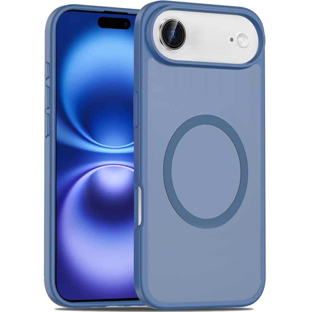 For Apple iPhone 17 Air (6.6") MagSafe Compatible Case Hybrid Soft TPU Bumper Hard Translucent Matte Back Slim Shockproof Case Cover
