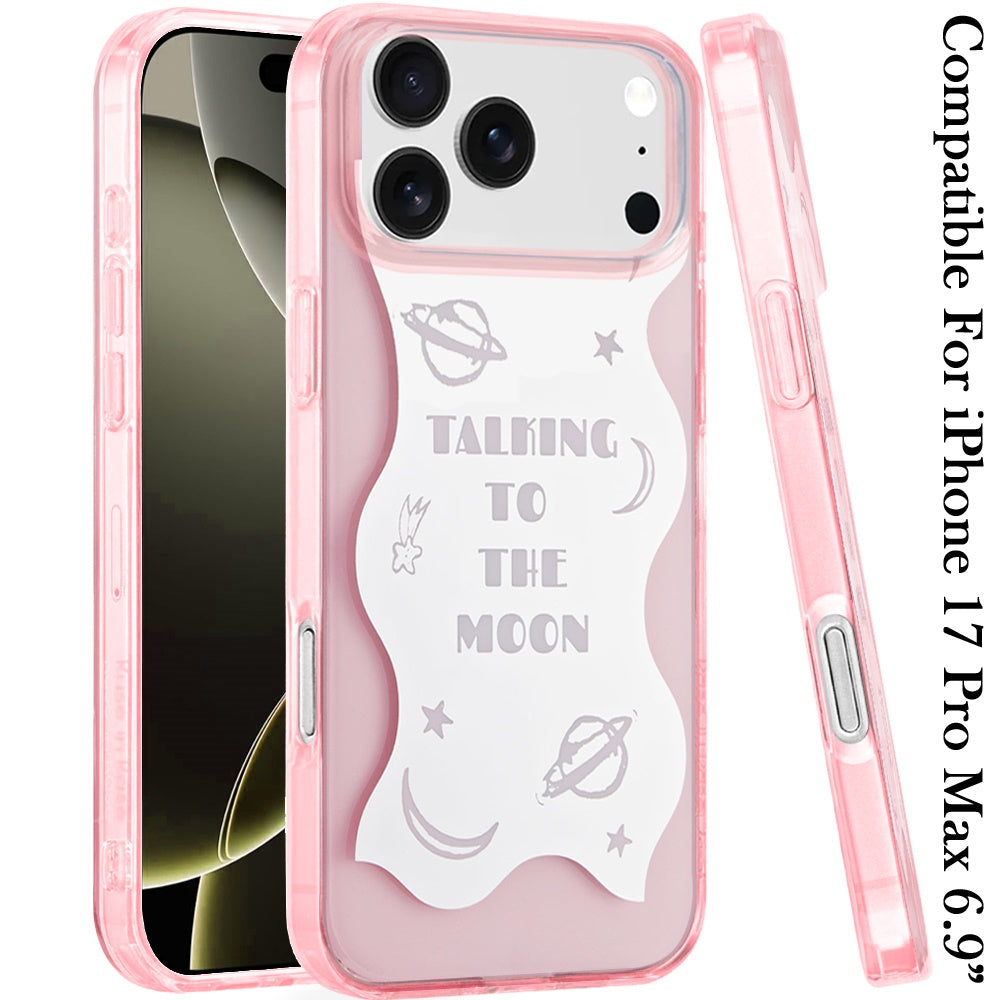 Phone Case for Apple iPhone 17 Pro Max (6.9") Stylish Design Shockproof Magnetic Magsafe Compatible TPU IMD Print Rugged Grip Drop Protection Slim Fashion Cover