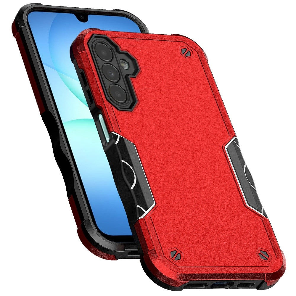 For Samsung Galaxy A17 5G Slim Tough Shockproof Hybrid Heavy Duty 2in1 Dual Layer TPU Bumper Rugged Rubber Defend Armor Case Cover