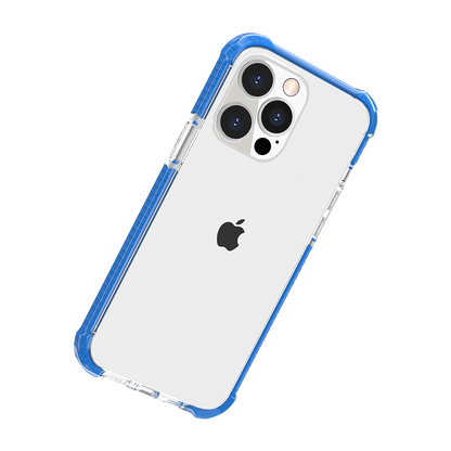 For Apple iPhone SE 3 (2022) SE/8/7 Hybrid Transparent Acrylic Rubber Gummy Hard PC Silicone TPU Color Bumper Frame Shockproof Case Cover