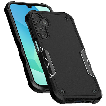 For Samsung Galaxy A16 5G Slim Tough Shockproof Hybrid Heavy Duty 2in1 Dual Layer TPU Bumper Rugged Rubber Defend Armor Case Cover