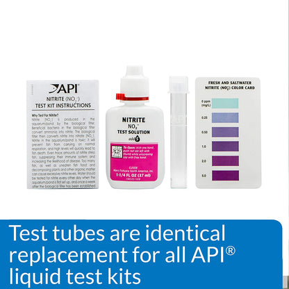 API Test Tubes for Use with API Liquid Test Kits [Aquarium Supplies] 24 count