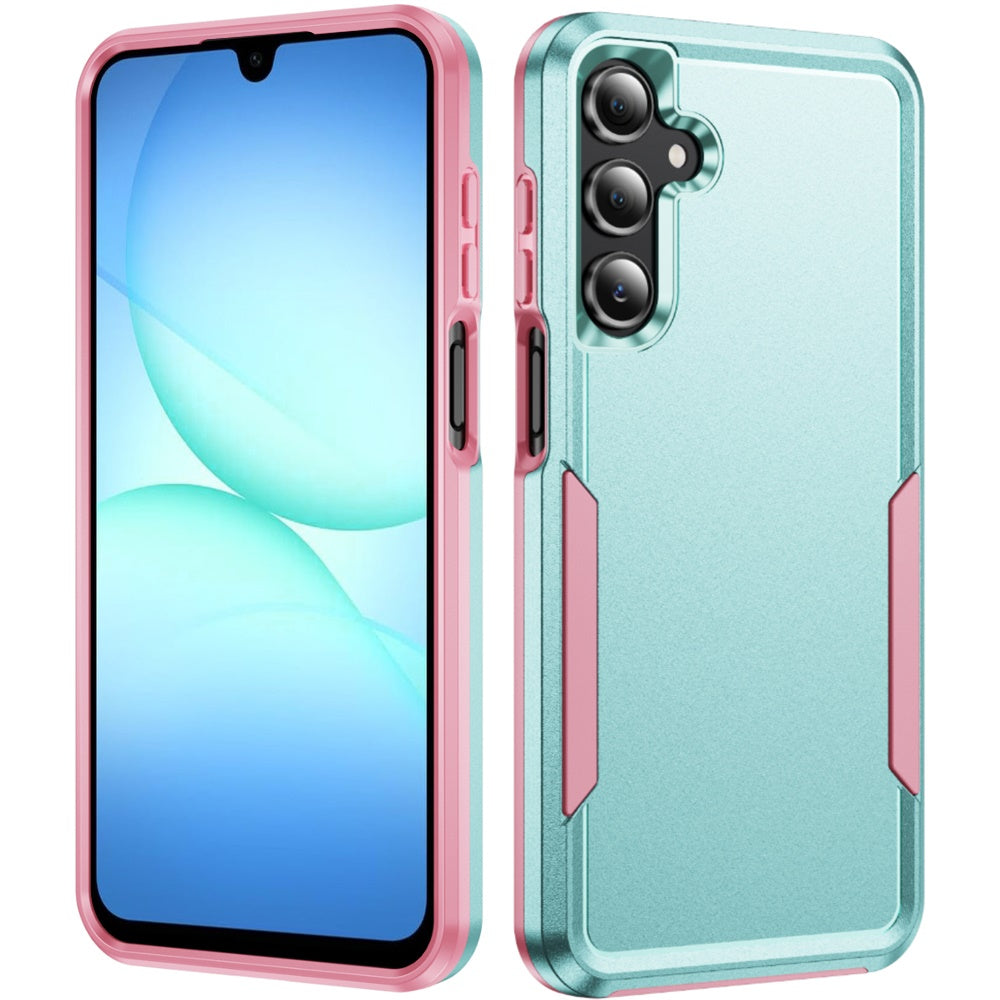 For Samsung Galaxy A17 5G Heavy Duty Shockproof Dual Layer Drop Protection Tough Hybrid Rugged Rubber Armor Defend Case Cover