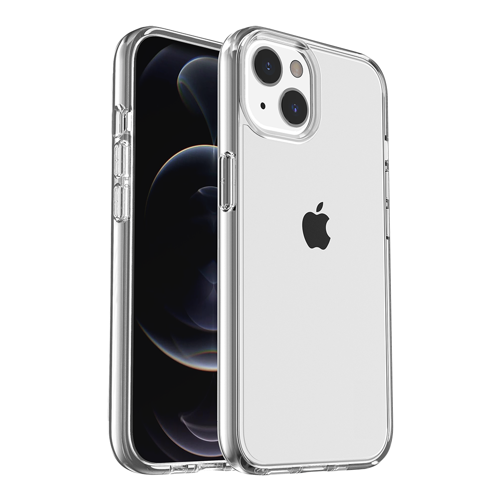 For Apple iPhone SE 3 (2022) SE/8/7 Transparent Shock Absorption PC + TPU Rubber Gel Thick 3mm Hybrid Silicone Slim Fit Back Case Cover