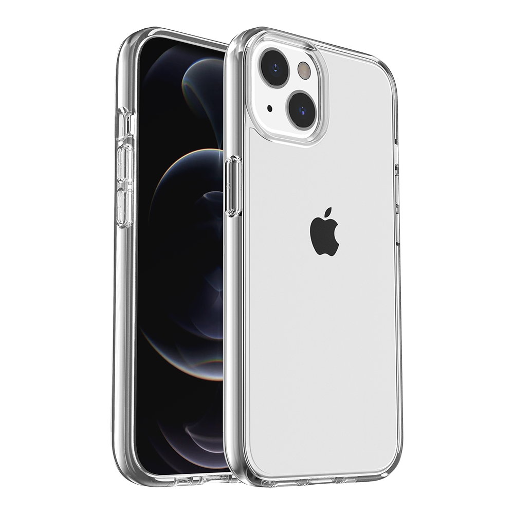 For Apple iPhone SE 3 (2022) SE/8/7 Transparent Shock Absorption PC + TPU Rubber Gel Thick 3mm Hybrid Silicone Slim Fit Back Case Cover