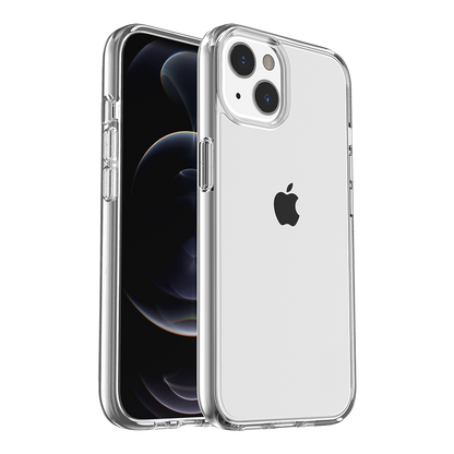 For Apple iPhone SE 3 (2022) SE/8/7 Transparent Shock Absorption PC + TPU Rubber Gel Thick 3mm Hybrid Silicone Slim Fit Back Case Cover
