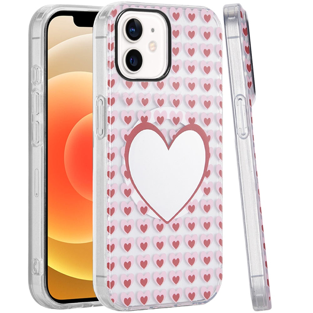 For Apple iPhone 16 (6.1") Durable Fashion IMD Printed Design TPU Slim Shockproof Protective Case with Stylish Pattern Case Cover