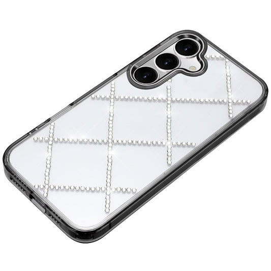 For Samsung Galaxy S26 Gem Glitter Diamond Bling Clear Hybrid TPU Cover, Colorful Shockproof Protective Back, Slim Fit for Women Girls Case Cover