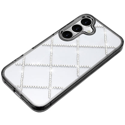 For Samsung Galaxy S26 Gem Glitter Diamond Bling Clear Hybrid TPU Cover, Colorful Shockproof Protective Back, Slim Fit for Women Girls Case Cover