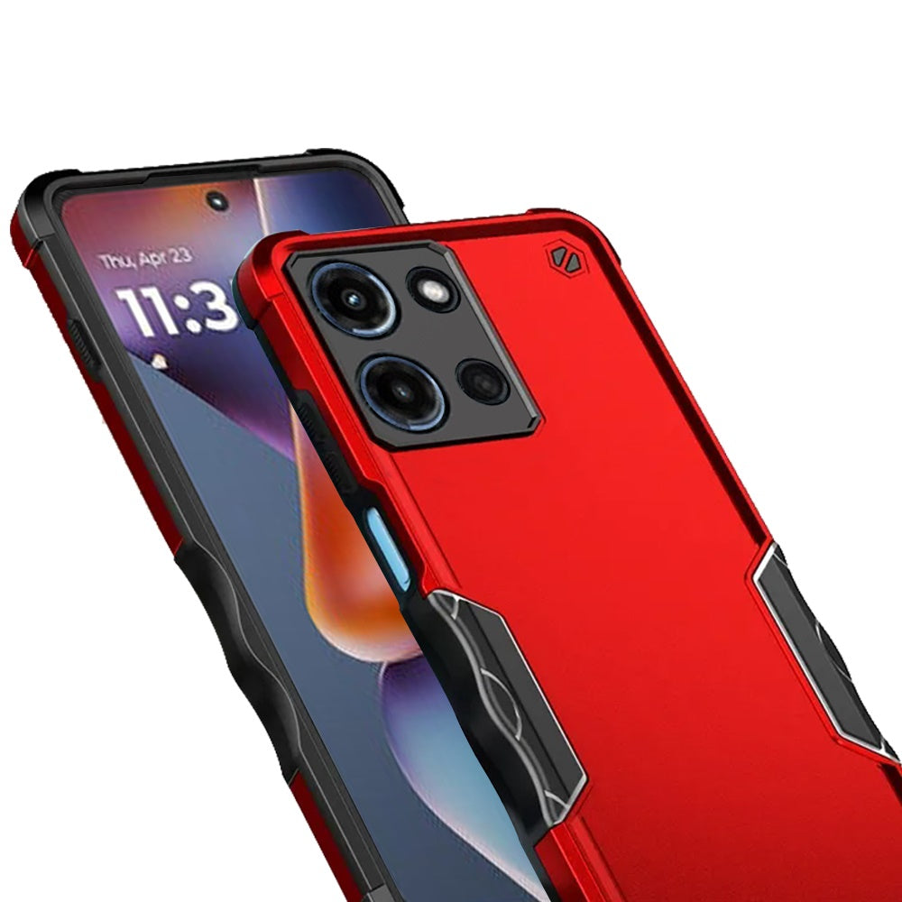 For Motorola Moto G 5G 2025 Slim Tough Shockproof Hybrid Heavy Duty 2in1 Dual Layer TPU Bumper Rugged Rubber Defend Armor Case Cover