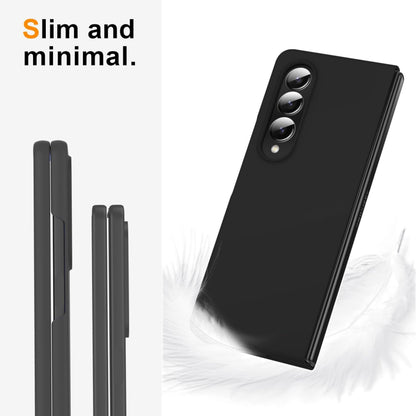 For Samsung Galaxy Z Fold 7 Hybrid Slim Premium Matte Finish TPU Rubber Anti-Slip Grip Full Protection Shockproof Case Cover