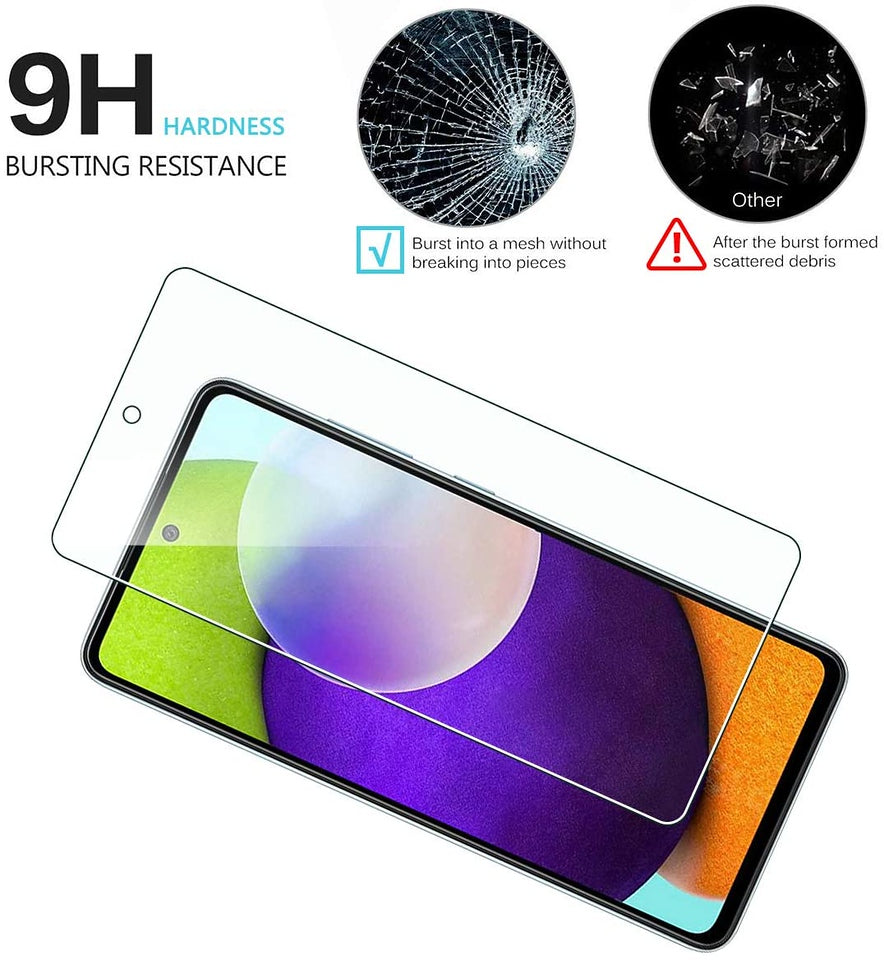 For T-Mobile Revvl 7 Pro 5G Tempered Glass Screen Protector, Clear HD Anti-Scratch Protective Film, Touch Sensitive, Easy Install, Bubble-Free Protector Clear