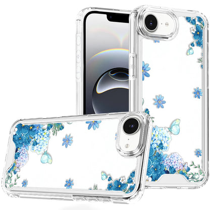 For Apple iPhone 17E /16E Beautiful TPU Design, Slim Shockproof Soft Cover for Women and Girls, Stylish Protective Case Cover
