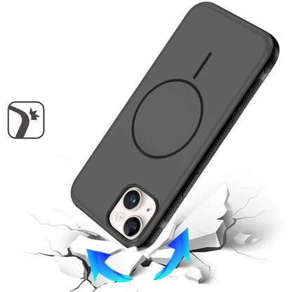 For Apple iPhone 17E /16E Super Magnetic Premium Edged Core Matte Thick Hybrid Drop Protection Shockproof Design Case Cover