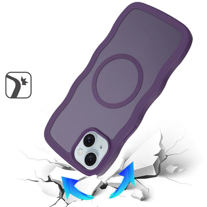 For Apple iPhone 14 /13 Grip Hand Magnetic Hybrid Case Shockproof Protection Matte Skin Rubber TPU + PC Case Cover