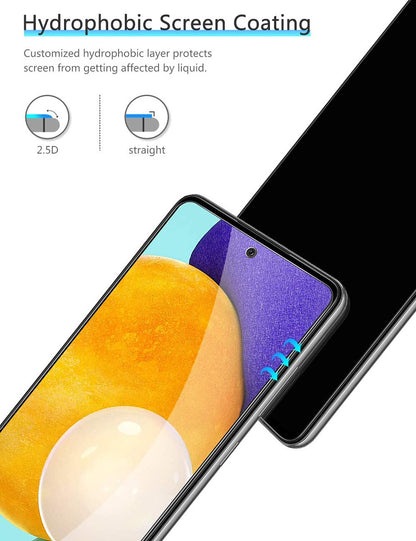 Screen Protector for Google Pixel 7A Transparent Screen Protector Tempered Glass 9H Hardness Case Friendly Easy Install Screen Guard Tempered Glass
