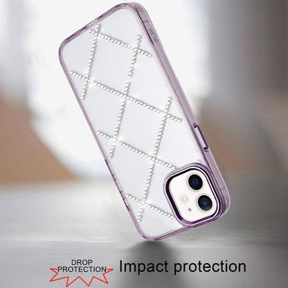 For Samsung Galaxy A57 Gem Glitter Diamond Bling Clear Hybrid TPU Cover, Colorful Shockproof Protective Back, Slim Fit for Women Girls Case Cover