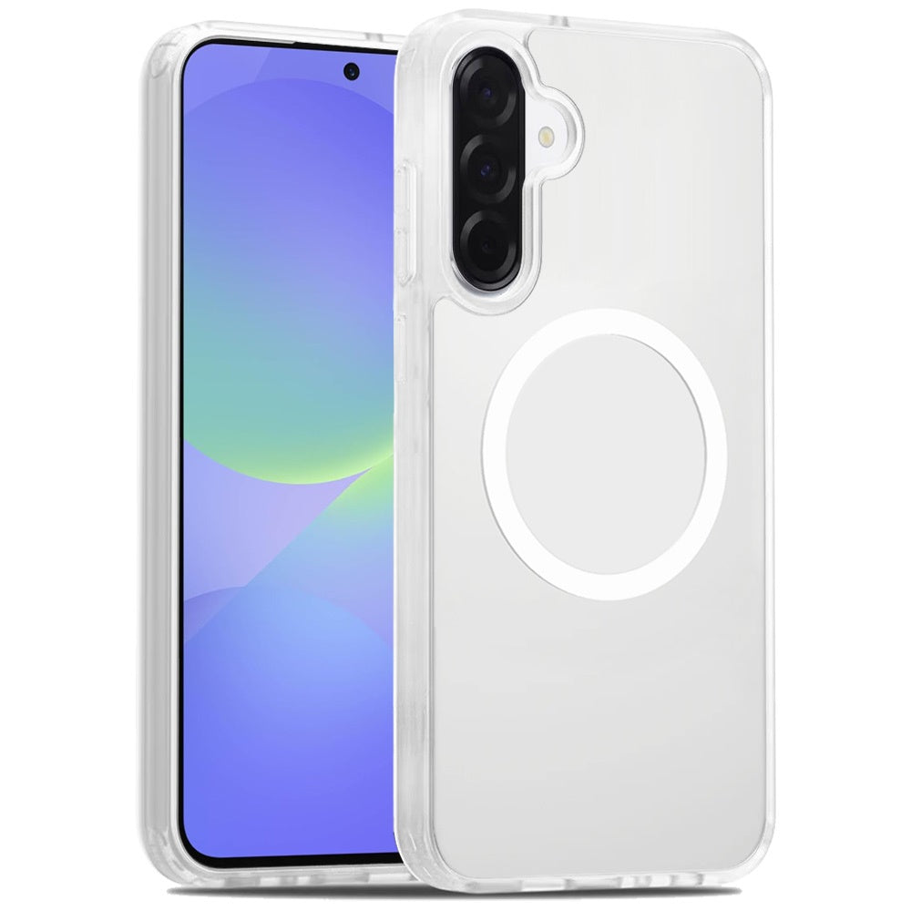 For Samsung Galaxy A37 MagSafe Compatible Case Hybrid Soft TPU Bumper Hard Translucent Matte Back Slim Shockproof Case Cover