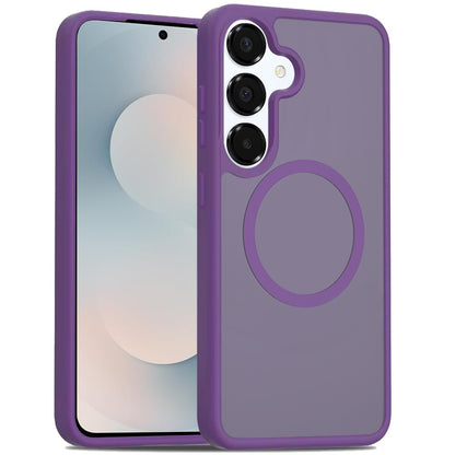 For Samsung Galaxy S25 Fan Edition /Galaxy S25 FE MagSafe Compatible Case Hybrid Soft TPU Bumper Hard Translucent Matte Back Slim Shockproof Case Cover