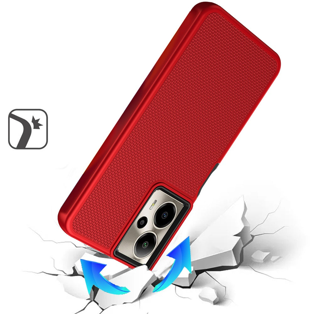 For AT&T Motivate Pro 5G Dual Layer Heavy-Duty Hybrid Rugged Case Rugged Texturized TPU & PC Shockproof Silicone Military Grade Case Cover